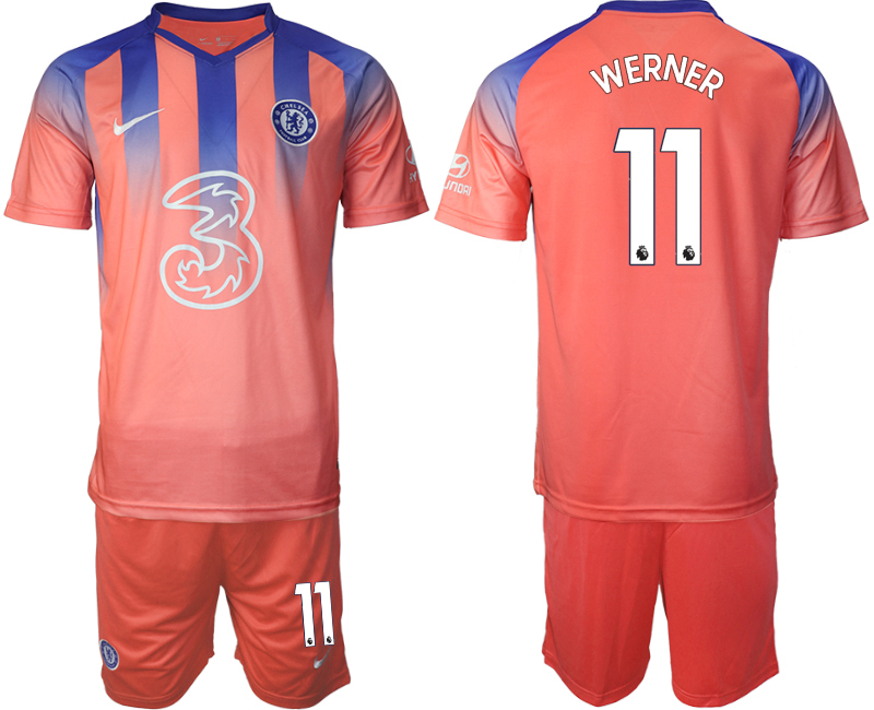 2021 Men Chelsea FC away #11 soccer jerseys